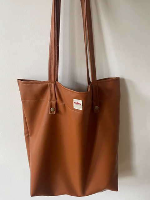 Handmade, brown bag,